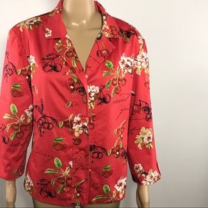 Nancy Bolen Cherry 🍒 Jacket